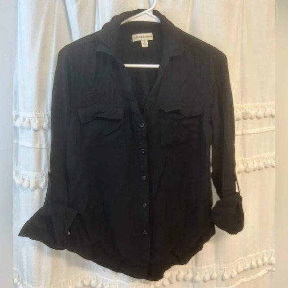 Alexander Jordan black button down size M - Picture 1 of 7